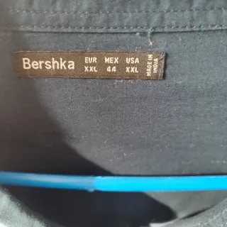 Camisa Bershka Azul Talla XXL