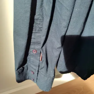 Camisa Bershka Azul Talla XXL