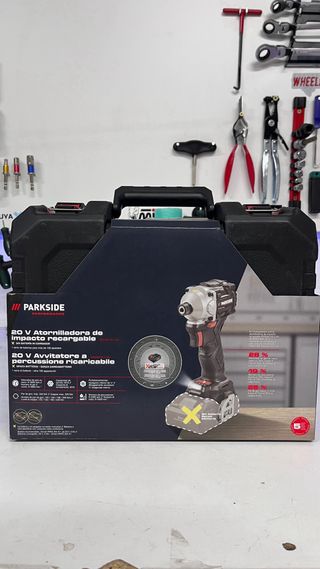 Atornilladora de impacto Parkside 20V PDSSAP 20-D3