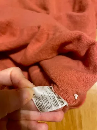 Jersey Lacoste cuello redondo coral