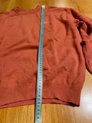 Jersey Lacoste cuello redondo coral