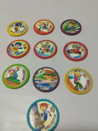 Tazos Rockets Power Colección
