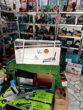 Cric idraulico 4T basso profilo doppio pistone