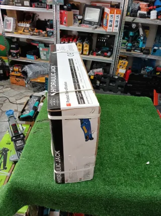 Cric idraulico 4T basso profilo doppio pistone