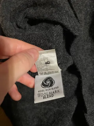 Lacoste Cardigan Gris Botones chaqueta jersey