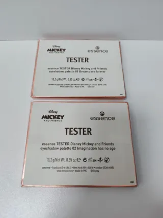 2 Paletas Sombras Mickey Essence Ed. Limitada