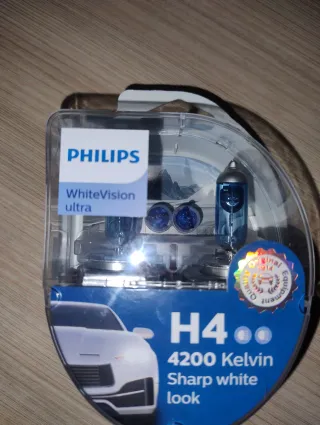 Bombilla H4 Philips WhiteVision Ultra