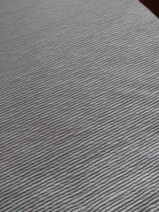 Vestido marrón y azul claro