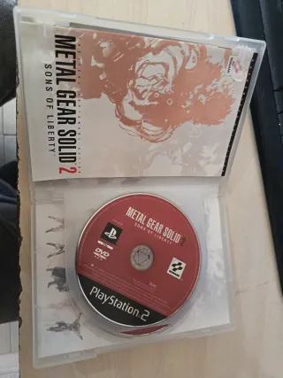 Metal Gear Solid 2 Sons of Liberty PS2