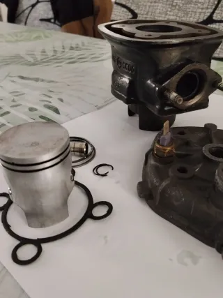 Cilindro y pistón Piaggio 49cc y 70cc