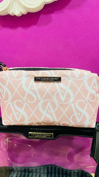 Neceser Victoria's Secret 2 piezas transparente