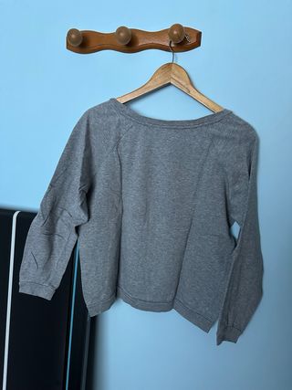 Sudadera Gris Mickey Mouse Disney Talla M