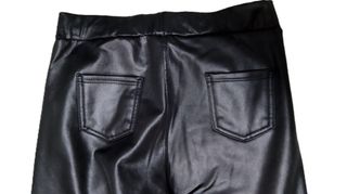 Leggings efecto brillante negros