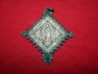 Medalla Juan de la Salle y Inmaculada