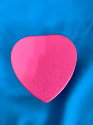 Joyero pequeño corazón rosa