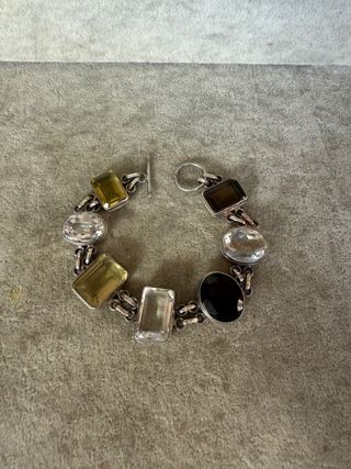 Pulsera Plata 925 con Piedras