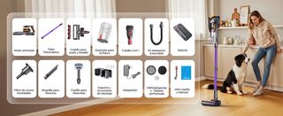 Escoba Aspiradora sin cable Nueva - Fieety Ultra10