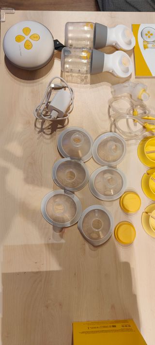 Sacaleches Eléctrico Doble Medela Swing Maxi