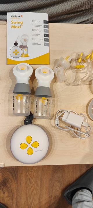 Sacaleches Eléctrico Doble Medela Swing Maxi
