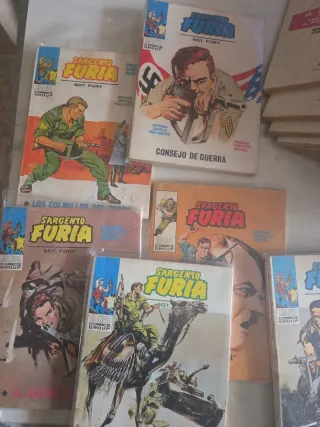 Sargento Furia coleccion completa. Volumen 1 y 2 c