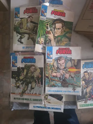 Sargento Furia coleccion completa. Volumen 1 y 2 c