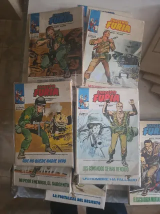 Sargento Furia coleccion completa. Volumen 1 y 2 c