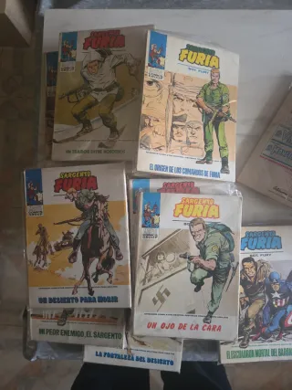 Sargento Furia coleccion completa. Volumen 1 y 2 c