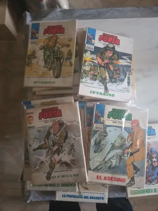 Sargento Furia coleccion completa. Volumen 1 y 2 c