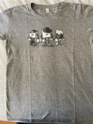 Camiseta Pampling Ctrl Alt Del Talla M