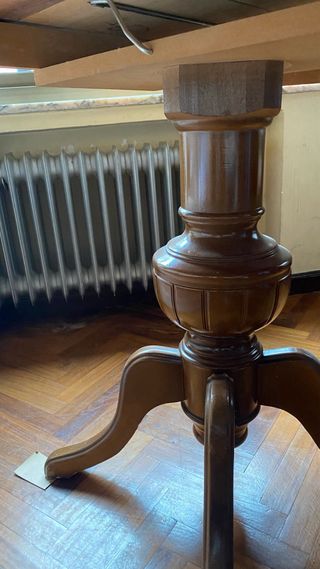 Mesa de comedor extensible Y CRISTAL GRATIS