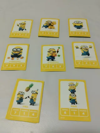 Cartas Minions Coleccionables