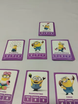 Cartas Minions Coleccionables