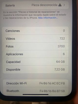 iPhone XR 64 GB Blanco