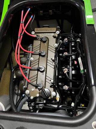 Moto de agua Kawasaki stx 160x verde y negra