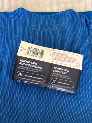 Camiseta Hoko Senzo Mujer Talla S Azul