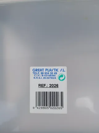 !OCASIÓN! Cajonera Great Plastic 2 cajones