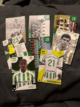 Lote Tarjetas Betis Cards