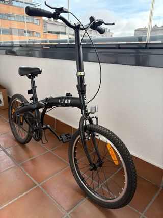 Bicicleta plegable B-Fold Negra