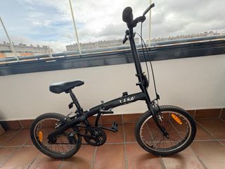 Bicicleta plegable B-Fold Negra
