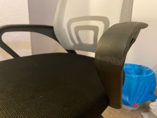 Silla de oficina con respaldo de malla