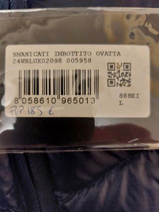 Chaleco Blauer USA Talla L Nuevo con etiqueta