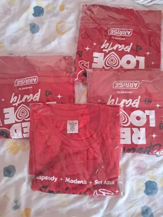 Camiseta Keya Roja Talla L