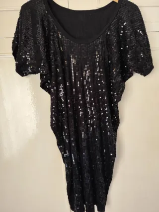 Vestido corto lentejuelas Tintoretto