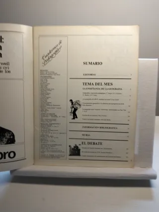 La enseñanza de la Geografía