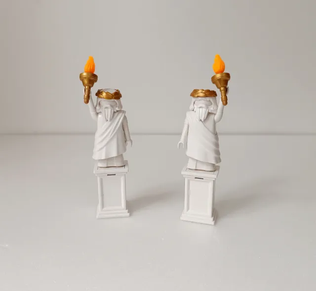 Estatuas Playmobil Belén Rey Herodes con Antorcha