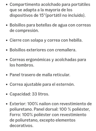 Mochila Vans no negocio precio