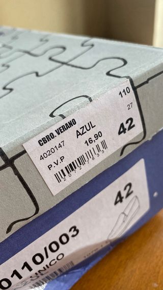 Alpargatas SANTA ANA Azul/Beige