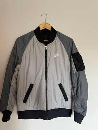 Chaqueta Bomber Reversible Nike Negra