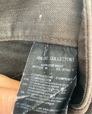 Vaqueros Armani Jeans Hombre Verde Oliva
