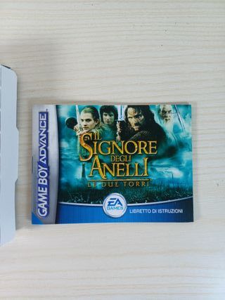 Il Signore degli Anelli Le Due Torri GBA scatola